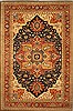 Serapi Blue Hand Knotted 1110 X 179  Area Rug 250-30589 Thumb 0