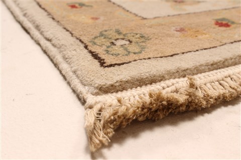 Chobi Beige Hand Knotted 124 X 1611 Area Rug 250-30590 Image 3