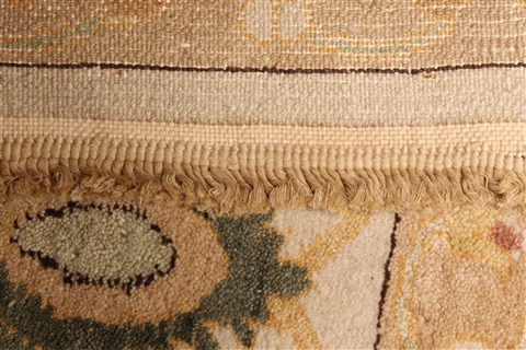 Chobi Beige Hand Knotted 124 X 1611 Area Rug 250-30590 Image 4