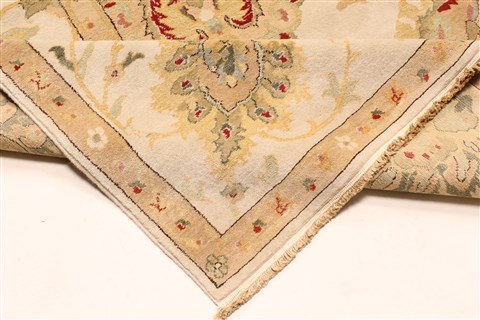 Chobi Beige Hand Knotted 124 X 1611 Area Rug 250-30590 Image 6