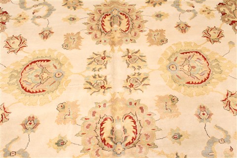 Chobi Beige Hand Knotted 124 X 1611 Area Rug 250-30590 Image 8