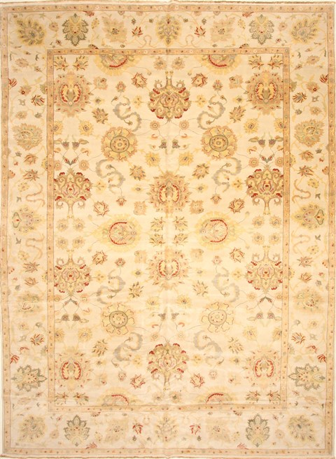 Chobi Beige Hand Knotted 124 X 1611 Area Rug 250-30590 Image 0