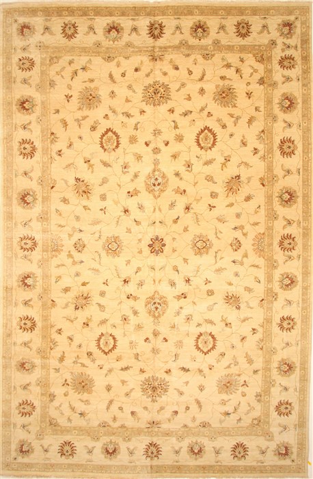 Ziegler Beige Hand Knotted 120 X 180  Area Rug 250-30591 Image 0