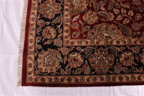 Jaipur Red Hand Knotted 90 X 1110 Area Rug 301-30606 Image 1