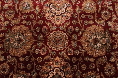 Jaipur Red Hand Knotted 90 X 1110 Area Rug 301-30606 Image 2