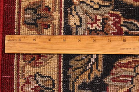 Jaipur Red Hand Knotted 90 X 1110 Area Rug 301-30606 Image 4