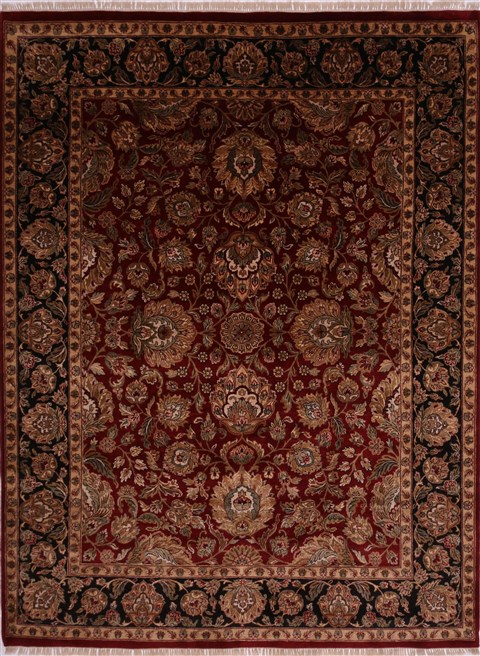 Jaipur Red Hand Knotted 90 X 1110 Area Rug 301-30606 Image 0