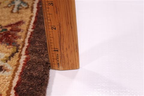Jaipur Brown Hand Knotted 88 X 119 Area Rug 301-30607 Image 6