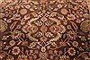 Jaipur Brown Hand Knotted 88 X 119  Area Rug 301-30607 Thumb 2