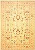 Pishavar Beige Hand Knotted 117 X 1610  Area Rug 250-30608 Thumb 0