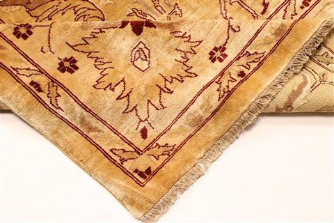 Pishavar Red Hand Knotted 119 X 179 Area Rug 250-30611 Image 6