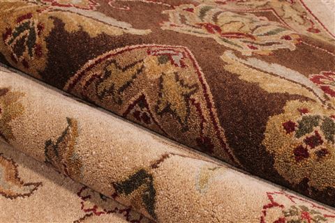 Jaipur Beige Hand Knotted 85 X 115 Area Rug 301-30614 Image 3