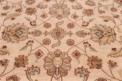 Jaipur Beige Hand Knotted 85 X 115 Area Rug 301-30614 Image 4