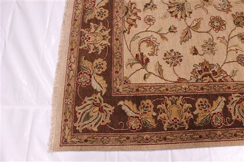 Jaipur Beige Hand Knotted 85 X 115 Area Rug 301-30614 Image 5