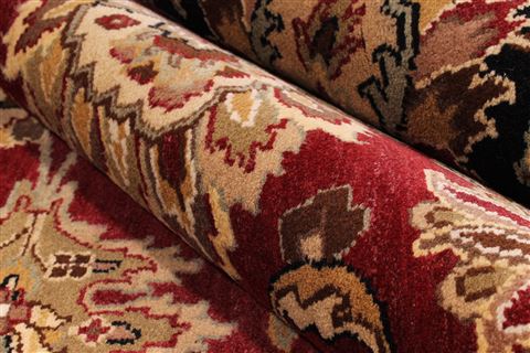 Jaipur Red Hand Knotted 90 X 123 Area Rug 301-30616 Image 3