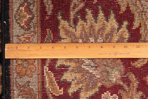 Jaipur Black Hand Knotted 811 X 126  Area Rug 301-30617 Image 2