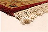 Kashan Beige Hand Knotted 123 X 181  Area Rug 250-30618 Thumb 3