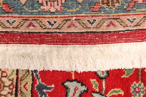 Tabriz Beige Hand Knotted 910 X 161 Area Rug 250-30619 Image 6