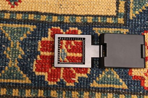 Kazak Beige Hand Knotted 109 X 147  Area Rug 250-30620 Image 6