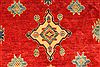 Kazak Beige Hand Knotted 109 X 147  Area Rug 250-30620 Thumb 2