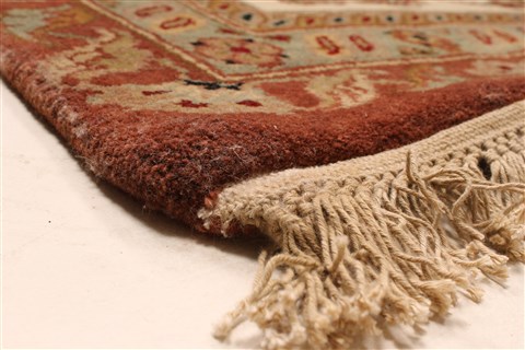 Jaipur Orange Hand Knotted 1110 X 173 Area Rug 250-30621 Image 2