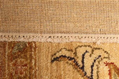 Ziegler Beige Hand Knotted 123 X 183 Area Rug 250-30623 Image 4