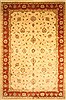 Ziegler Beige Hand Knotted 123 X 183  Area Rug 250-30623 Thumb 0