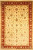 Ziegler Beige Hand Knotted 123 X 183 Area Rug 250-30623 Thumb 0