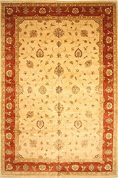 Ziegler Beige Hand Knotted 12'3" X 18'3"  Area Rug 250-30623