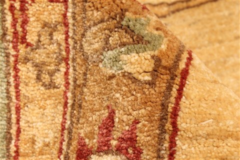 Pishavar Beige Hand Knotted 1111 X 178 Area Rug 250-30625 Image 10