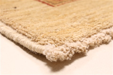 Pishavar Beige Hand Knotted 1111 X 178 Area Rug 250-30625 Image 3