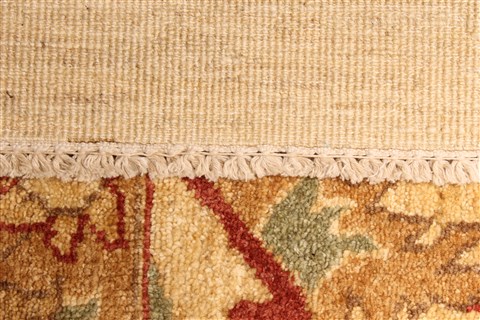 Pishavar Beige Hand Knotted 1111 X 178 Area Rug 250-30625 Image 4