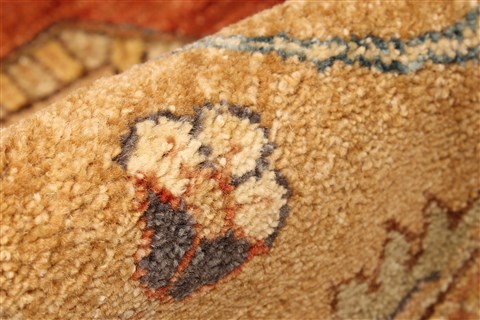 Ziegler Brown Hand Knotted 121 X 182 Area Rug 250-30627 Image 3
