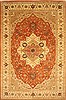 Ziegler Brown Hand Knotted 121 X 182  Area Rug 250-30627 Thumb 0