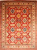 Kazak Blue Hand Knotted 130 X 175  Area Rug 250-30628 Thumb 0
