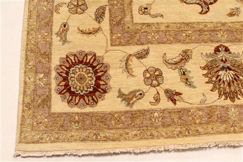 Ziegler Beige Hand Knotted 1111 X 180 Area Rug 250-30629 Image 12