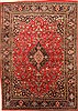 Mashad Red Hand Knotted 110 X 153 Area Rug 250-30630 Thumb 0
