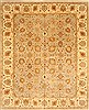 Ziegler Beige Hand Knotted 120 X 146 Area Rug 250-30632 Thumb 0