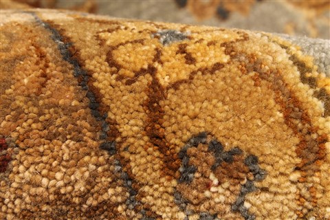 Ziegler Beige Square Hand Knotted 120 X 120 Area Rug 250-30634 Image 3