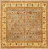 Ziegler Beige Square Hand Knotted 120 X 120  Area Rug 250-30634 Thumb 0
