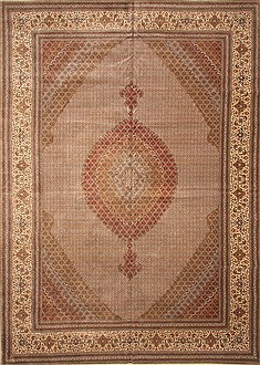 Mahi Brown Hand Knotted 11'7" X 16'8"  Area Rug 250-30635