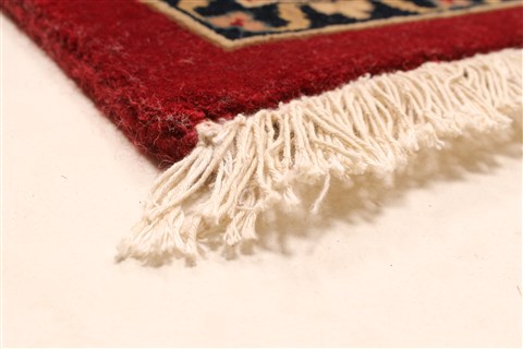 Tabriz Beige Hand Knotted 121 X 151 Area Rug 250-30636 Image 4