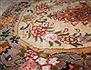 Tabriz Yellow Oval Hand Knotted 19 X 23 Area Rug 400-30641 Thumb 5
