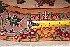 Tabriz Yellow Oval Hand Knotted 19 X 23 Area Rug 400-30641 Thumb 8