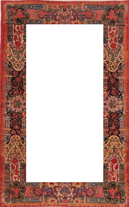 Sarouk Red Hand Knotted 44 X 64 Area Rug 400-30643 Image 3