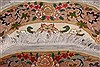 Tabriz Yellow Oval Hand Knotted 19 X 23  Area Rug 400-30645 Thumb 2