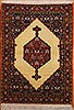 Kurdi Yellow Hand Knotted 24 X 34 Area Rug 400-30646 Thumb 0