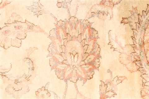 Tabriz Beige Hand Knotted 1011 X 230 Area Rug 250-30649 Image 10
