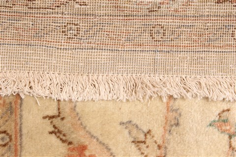 Tabriz Beige Hand Knotted 1011 X 230 Area Rug 250-30649 Image 12