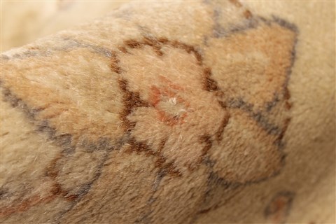 Tabriz Beige Hand Knotted 1011 X 230 Area Rug 250-30649 Image 3